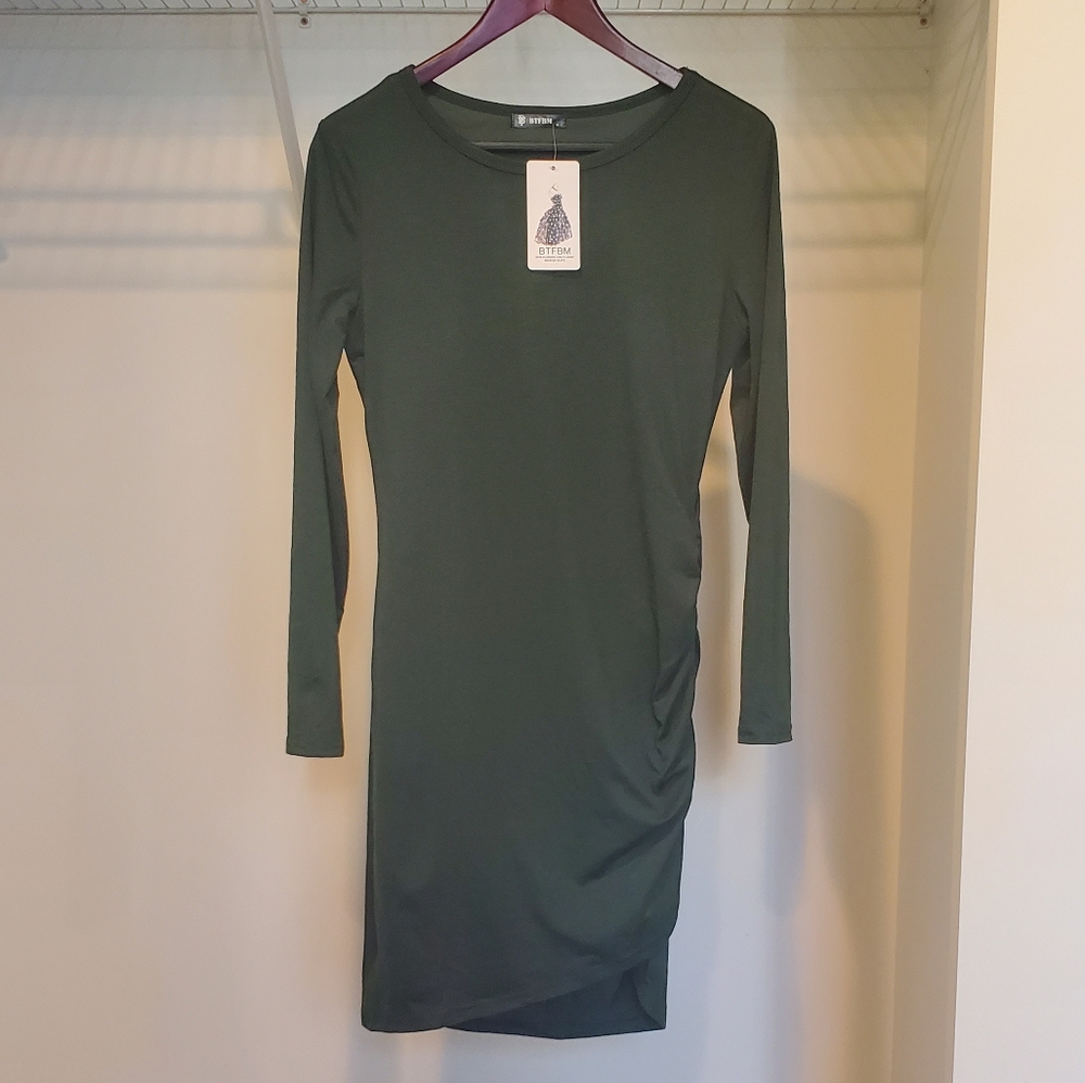 Green dress from BTFBM, M